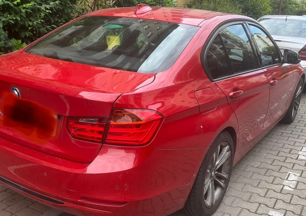 BMW Seria 3 cena 58000 przebieg: 141500, rok produkcji 2012 z Warszawa małe 11